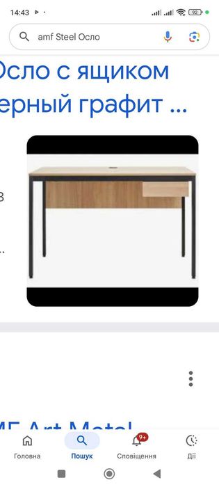 Стіл офісний Лофт