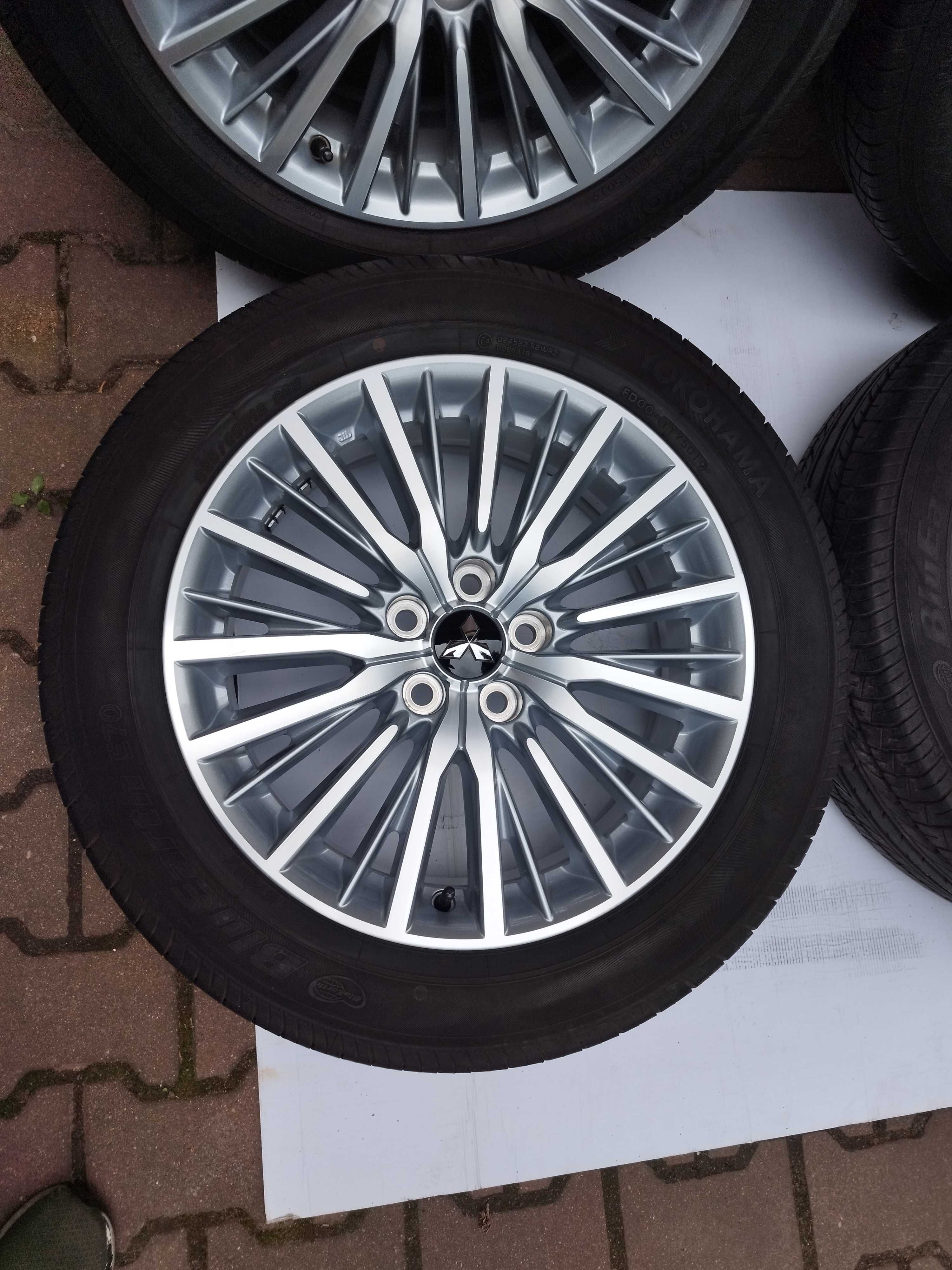 jak Nowe!!! Lato 225/55R18 MITSUBISHI Outlander, Asx, Eclipse Cross