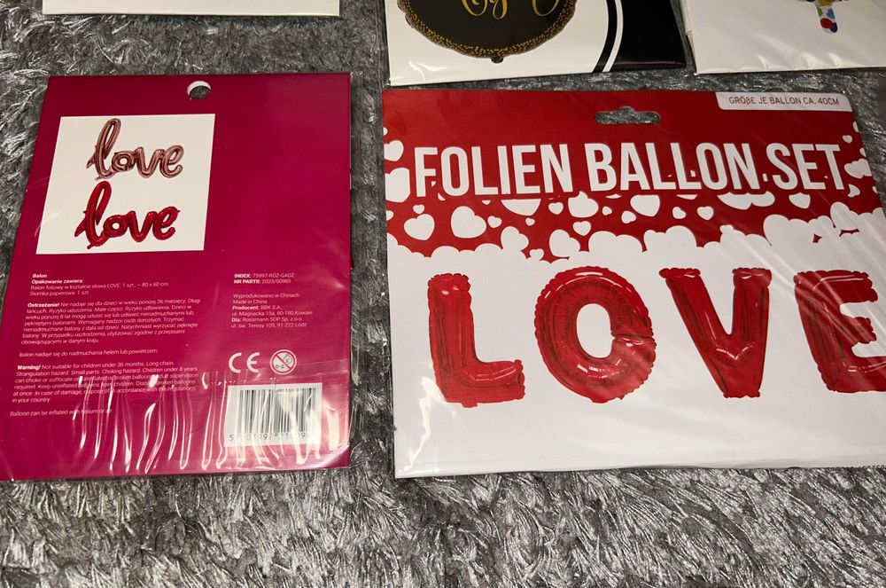 Zestaw  różnych balonów duża ilość