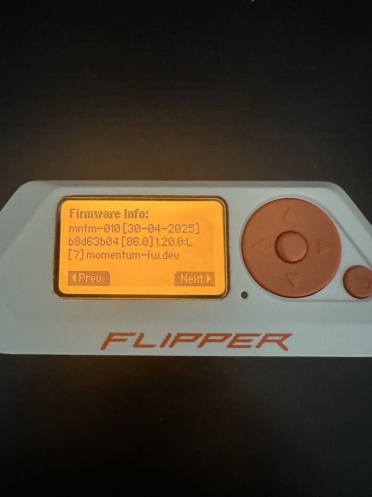 Flipper Zero pkaca de desenvolvedor