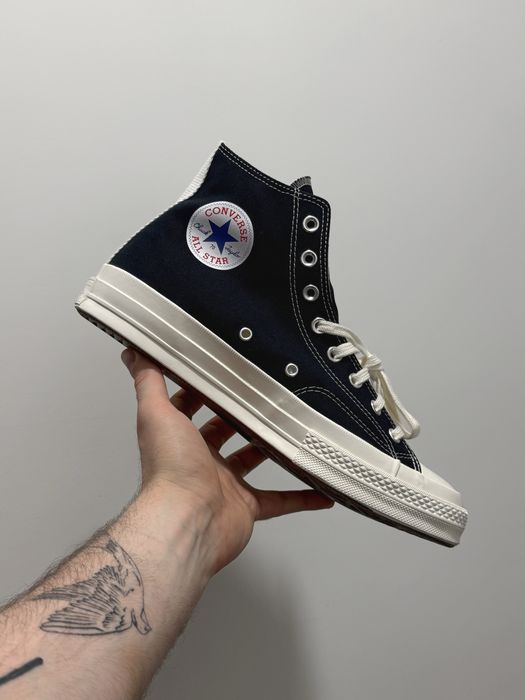 Converse x Comme Des Garcons Play Chuck 70 High Black