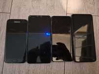 Zestaw starych telefonów - uszkodzone telefony Samsung Xiaomi Realme