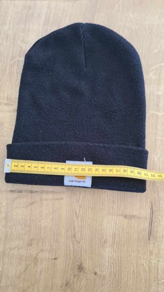 Czapka Carhartt. Czarna. Drip skate baggy y2k drill Chief keef