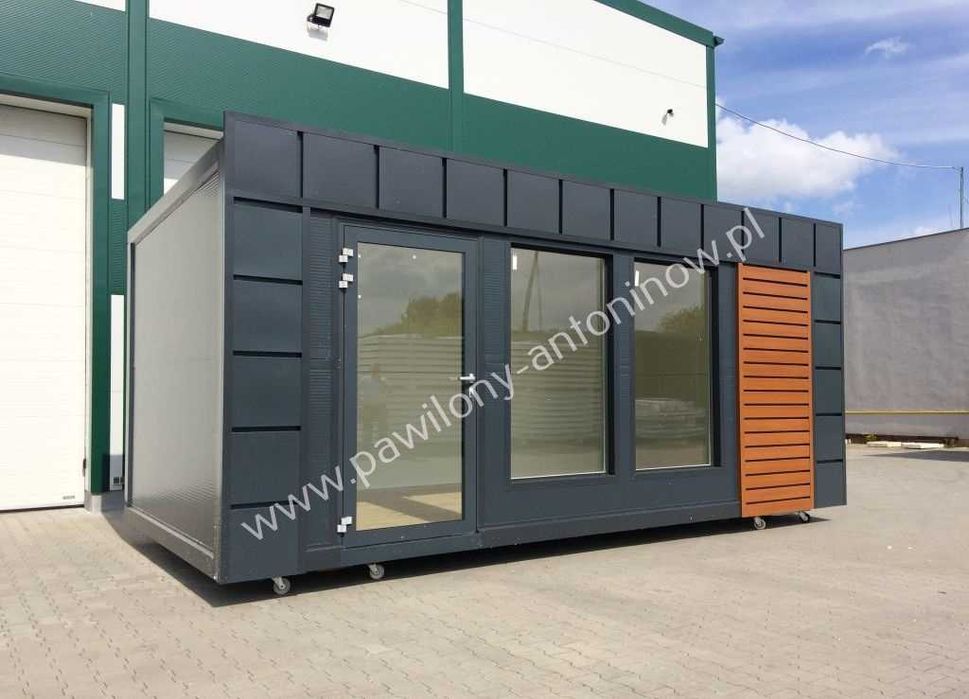 Pawilon Handlowy Kontener Biurowy Fryzjerski Kosmetyczny 6x3 PRODUCENT
