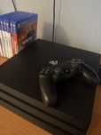PS4 Pro - 500 GB SSD - Pad - Playstation 4 Pro + gry