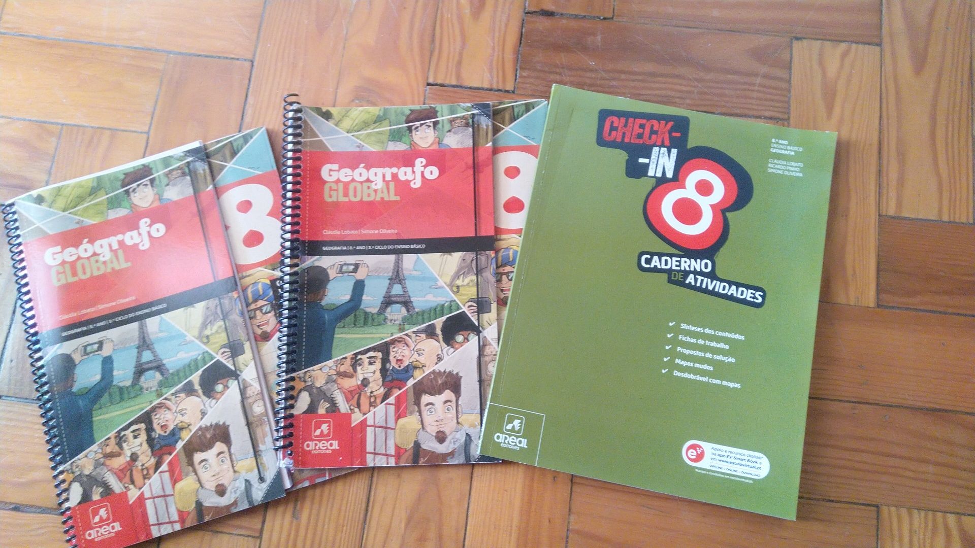 Livros 8° escolaridade (3€ unid.)