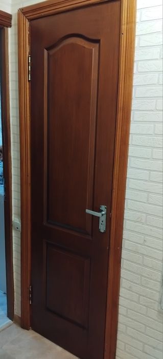 Двері лаковані для ванни або туалету