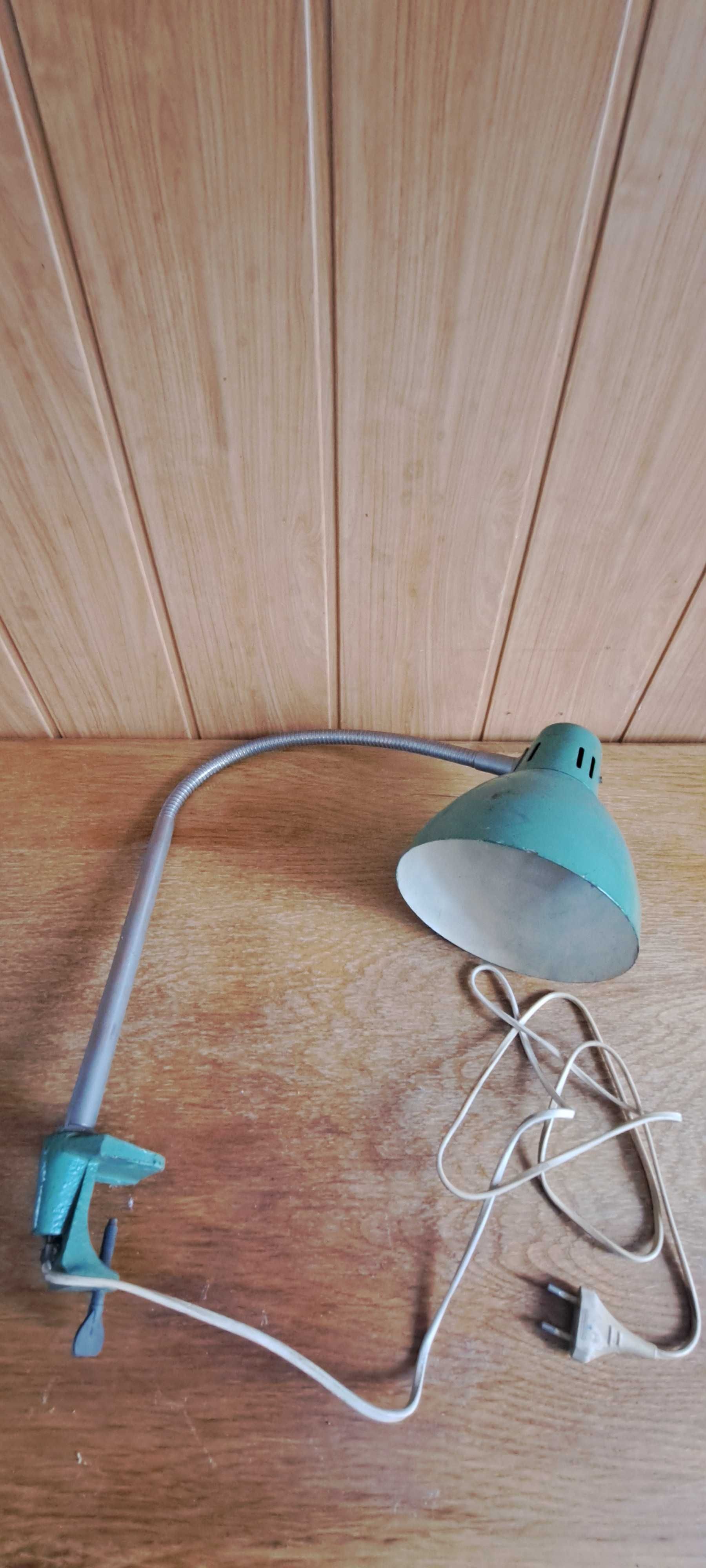 Lampa biurowa/warsztatowa PRL