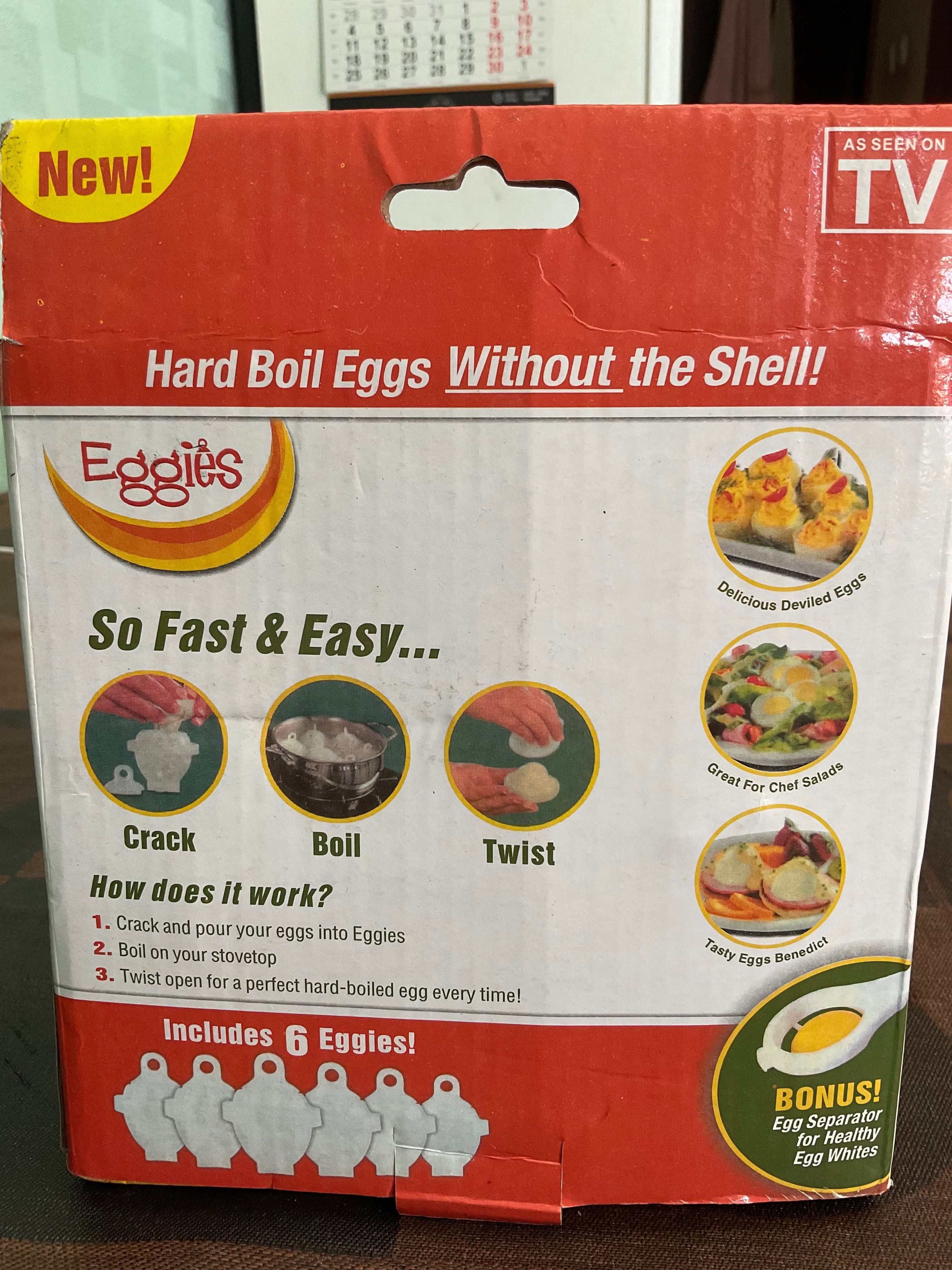 Форма для варки яиц без скорлупы 3 шт