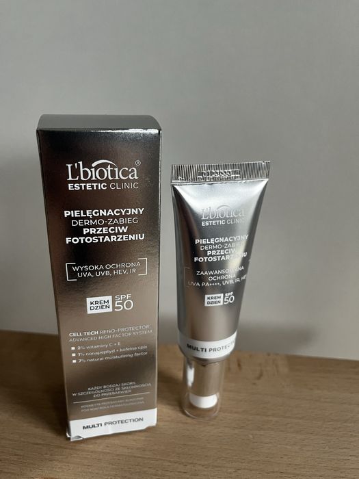 L’Biotica Pielęgnacyjny dermo zabieg krem dzień SPF50 35 ml