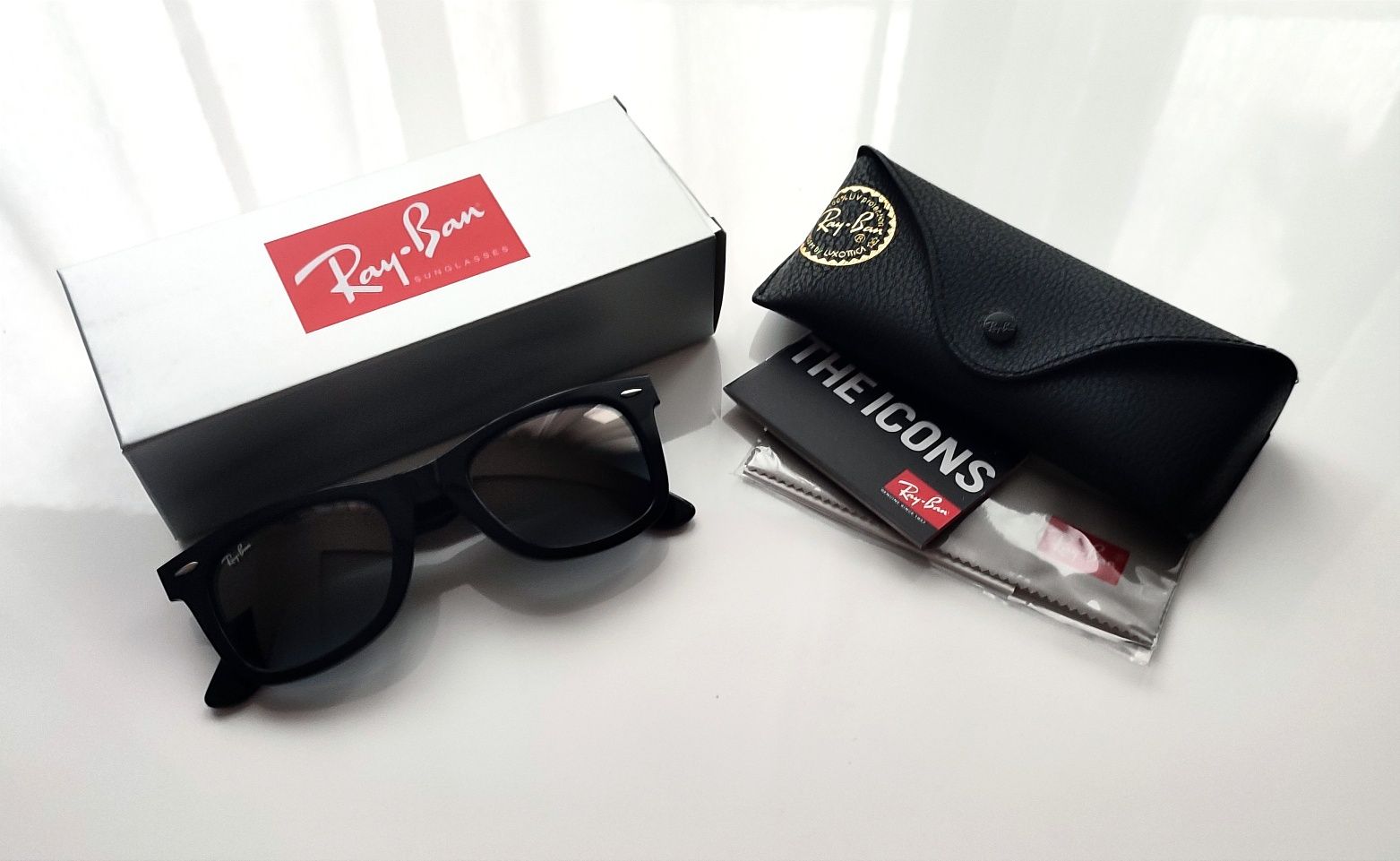 Ray-Ban Wayfarer 2140 gradiant gray
