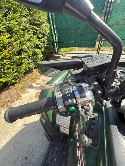 Yamaha Grizzly 700, 2008r., homologacja