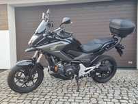 Honda NC750X 2021 Manual JAK NOWA 6300km MRA Pirelli Kufer IDEALNA