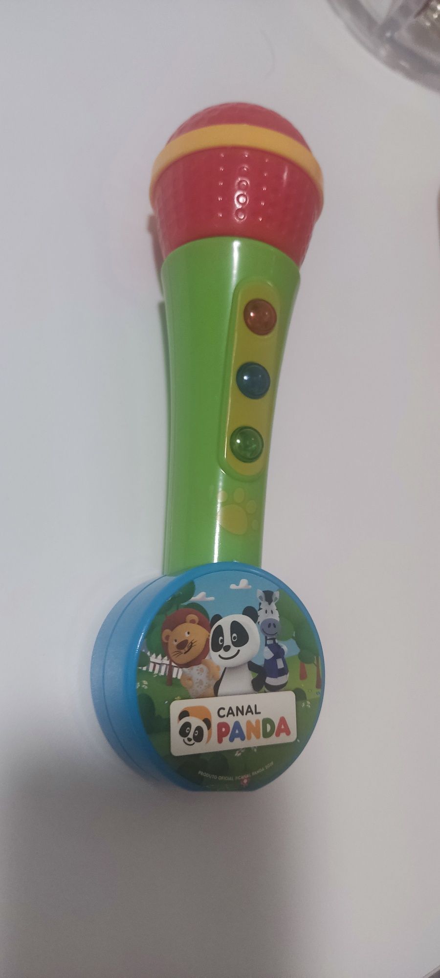 Microfone do panda com musica