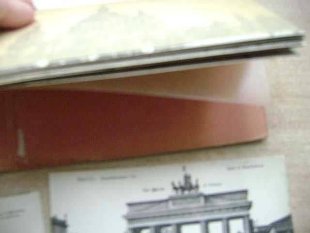 Starocie z PRL - Stare pocztówki przedwojenne = Folder 12 sztuk Berlin