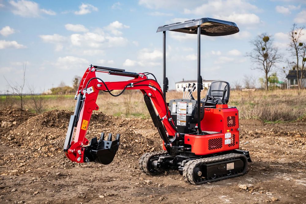 HZC BKB991  Minikoparka ZTE DKB991 4łyżki Gotowa do Pracy Faktura VAT