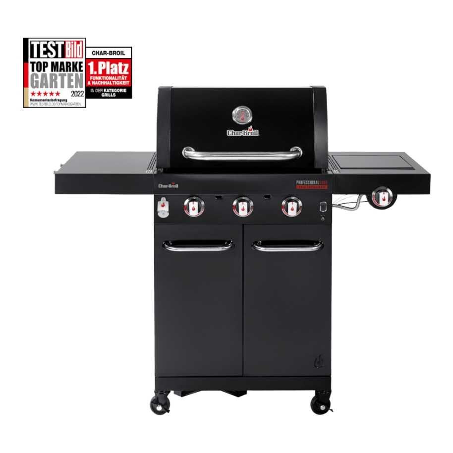 Газовий газовый гриль Char Broil Professional Pro S 3 2 TRU Infrared