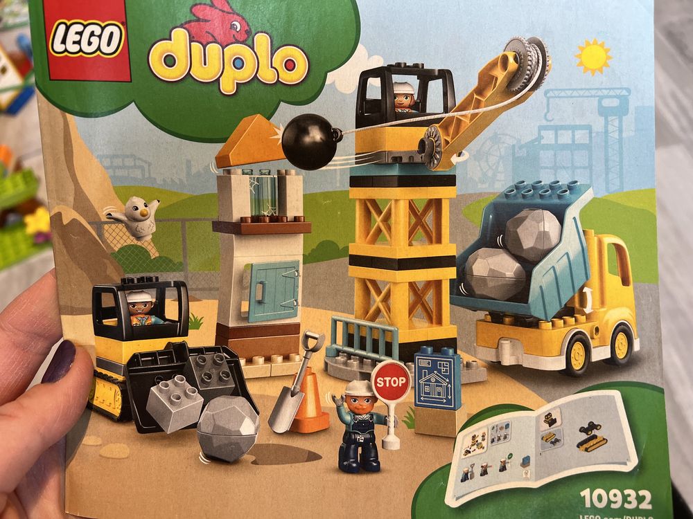 Lego Duplo 10932 Rozbiórka kulą wyburzeniową