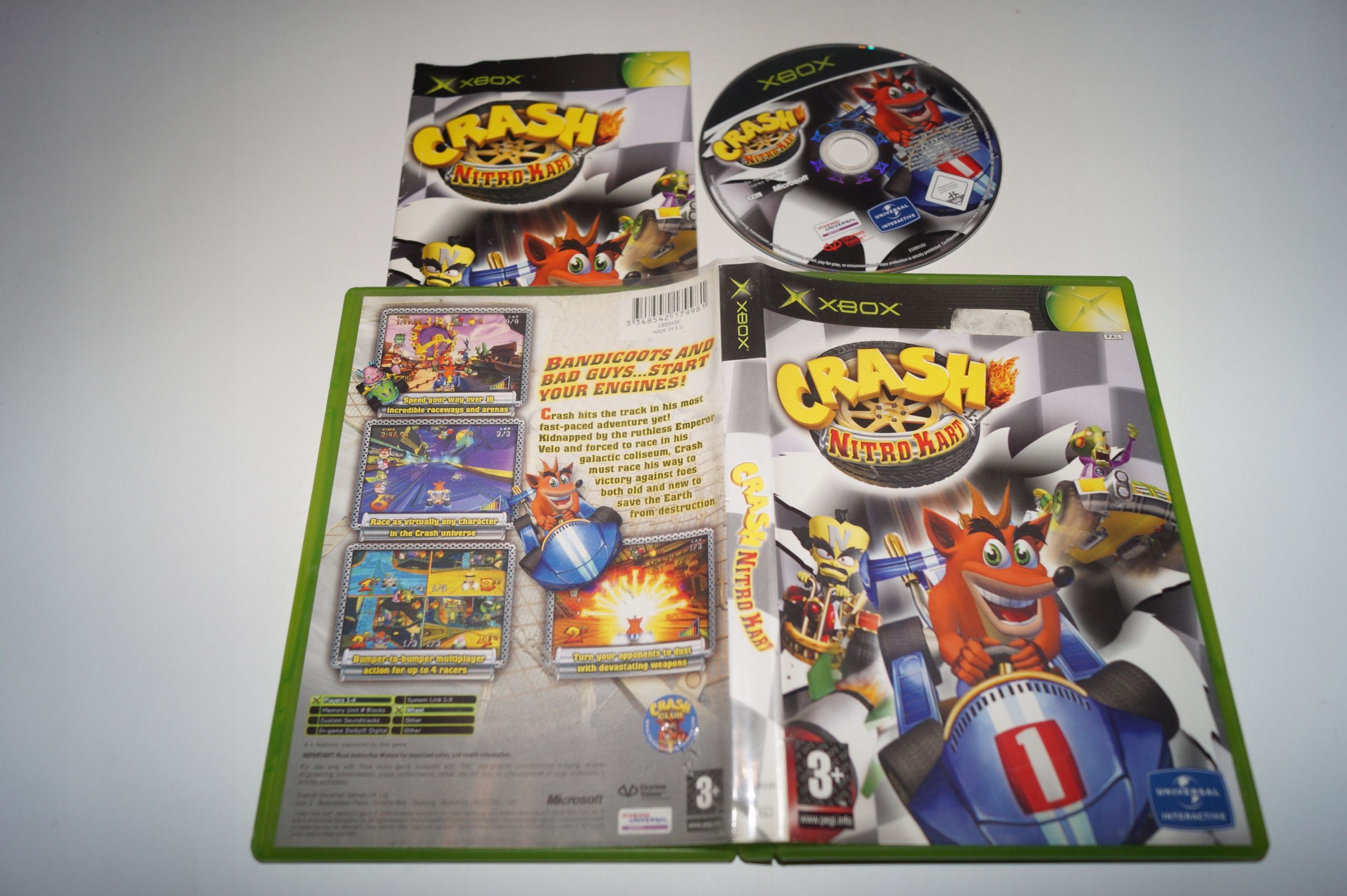 Gra Crash Nitro Kart Microsoft Xbox