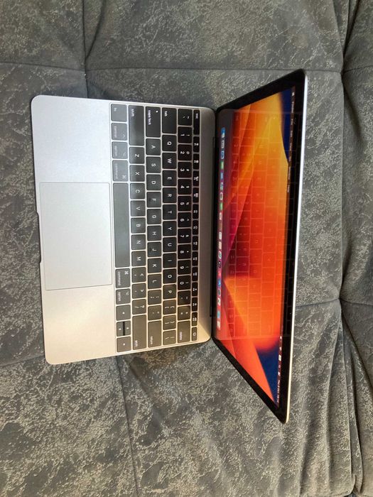 Macbook 12 Grey Тонкий Легкий Тихий Ноутбук Apple A1534 Работа/Учеба