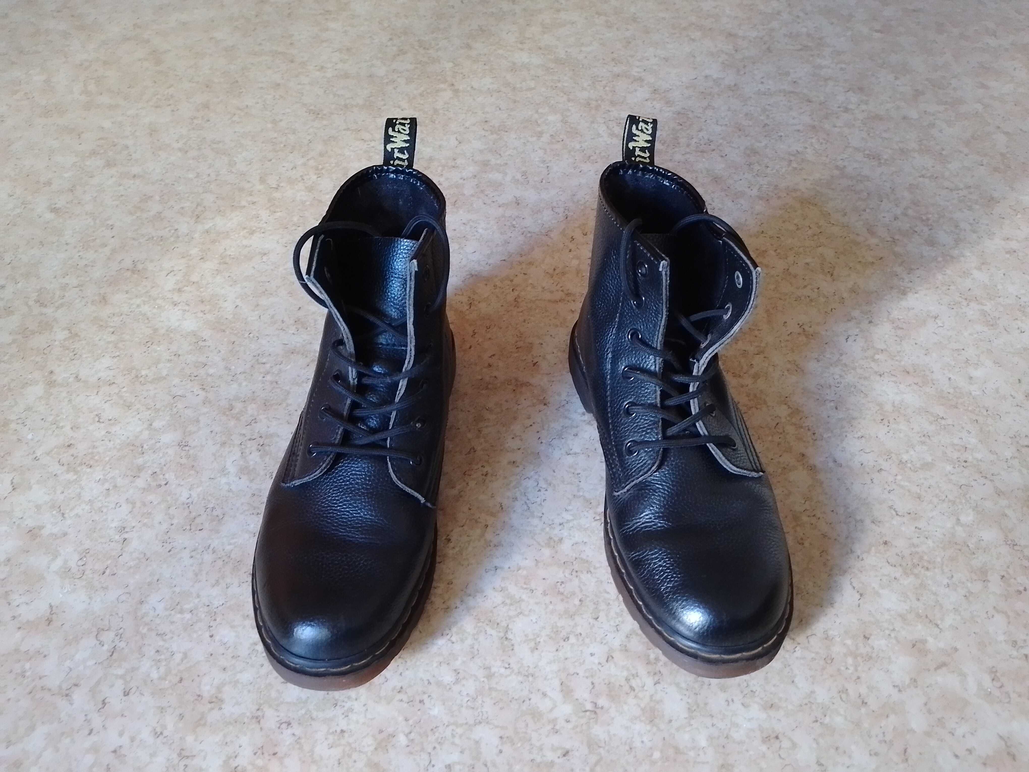 Неубиваемые кожаные ботинки Dr. Martens Airwair Шкіряні черевики 28 см