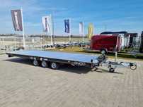 TA-NO FORMULA 35.60 PREMIUM 600 x 210 cm 3500 kg DMC  laweta uchylana pełna podłoga elektryczna wciągarka i podnoszenie
