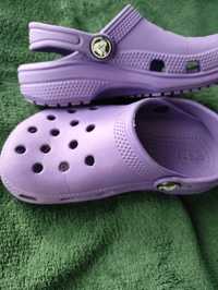 Sandały dziecięce CROCS fioletowe 28/29