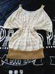 T-shirt Branca e Dourada M/L
