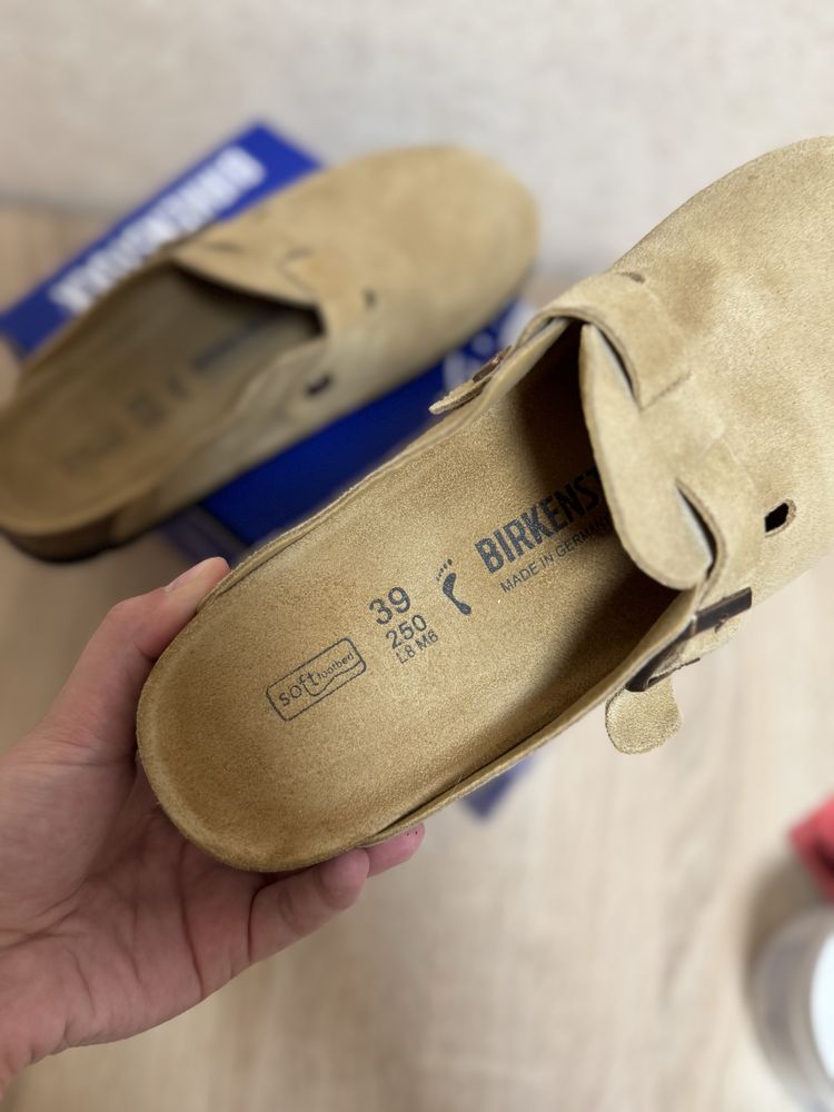 Birkenstock Boston, 39 розмір, оригінал, колір пісок