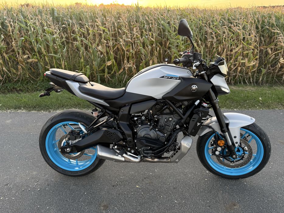 Yamaha MT07 Nowy model 2025 Ice Storm A2 35kw 180km Transport