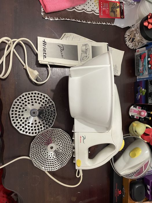 Passador elétrico Ariete Passì - 3 discos.