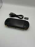 czarna konsola PSP 3000 slim + adapter + kabel Monster Hunter