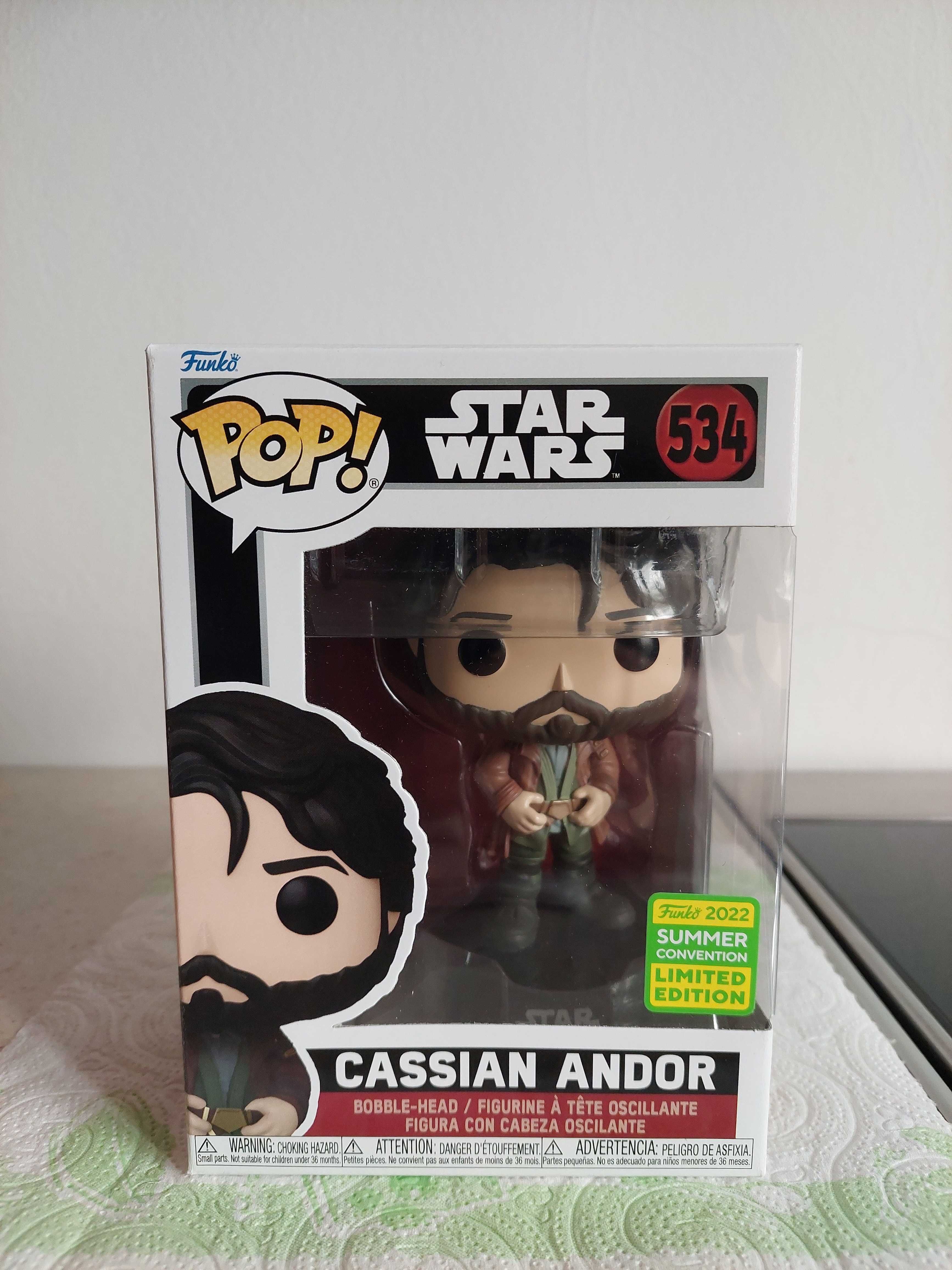 Funko POP Star Wars #534 Cassian Andor SDCC