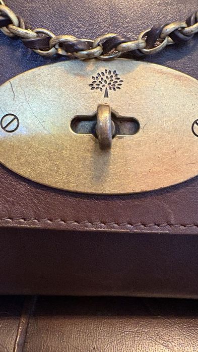 Шкіряна сумка Mulberry