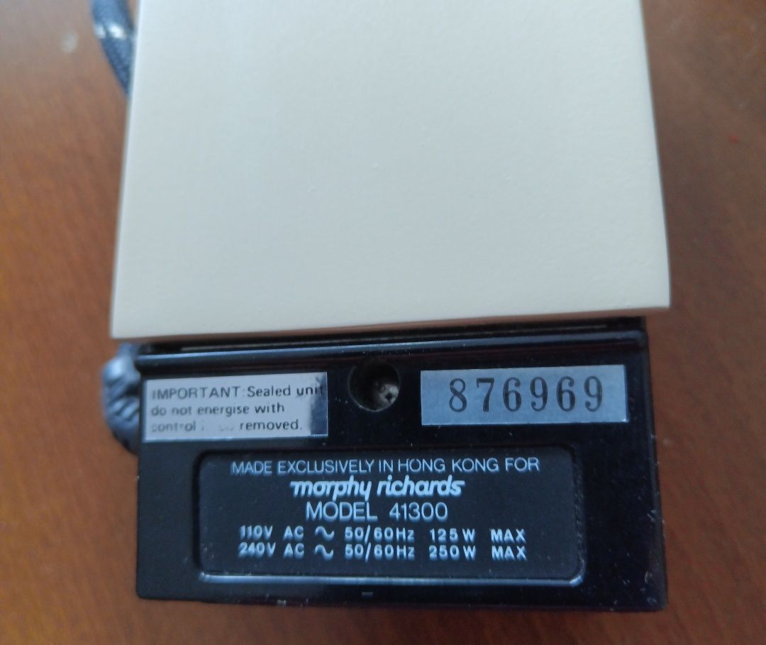 Żelazko turystyczne morphy richards 250w