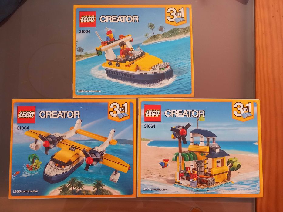Lego Creator 31064 - Aventuras na Ilha