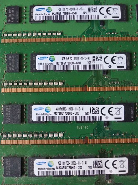 DDR3 Оперативная память 4GB для Intel/AMD DDR3-1600 PC3-12800U