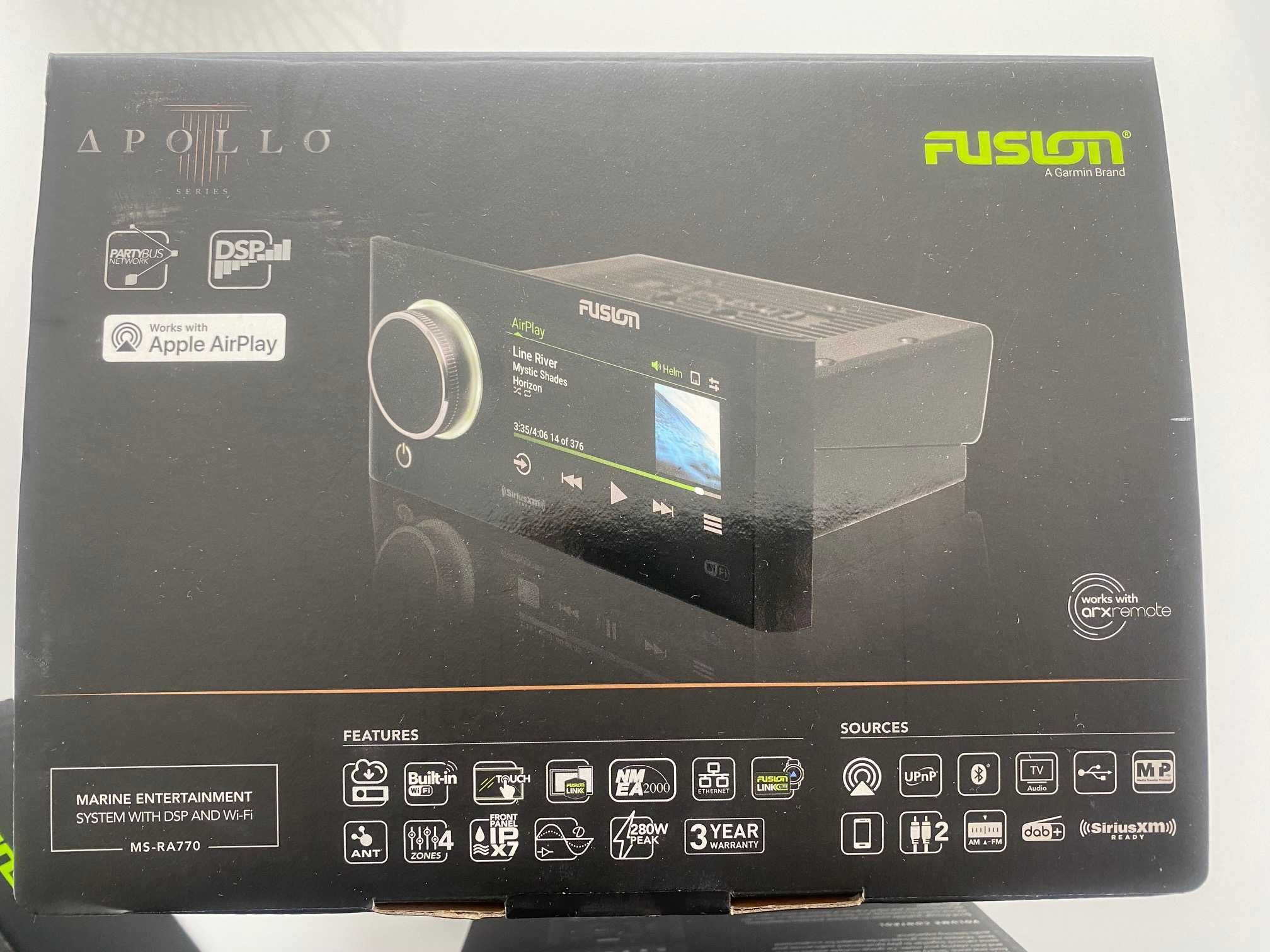 Fusion MS-RA770 - Jachtowy system rozrywki z wbudowanym Wi-Fi