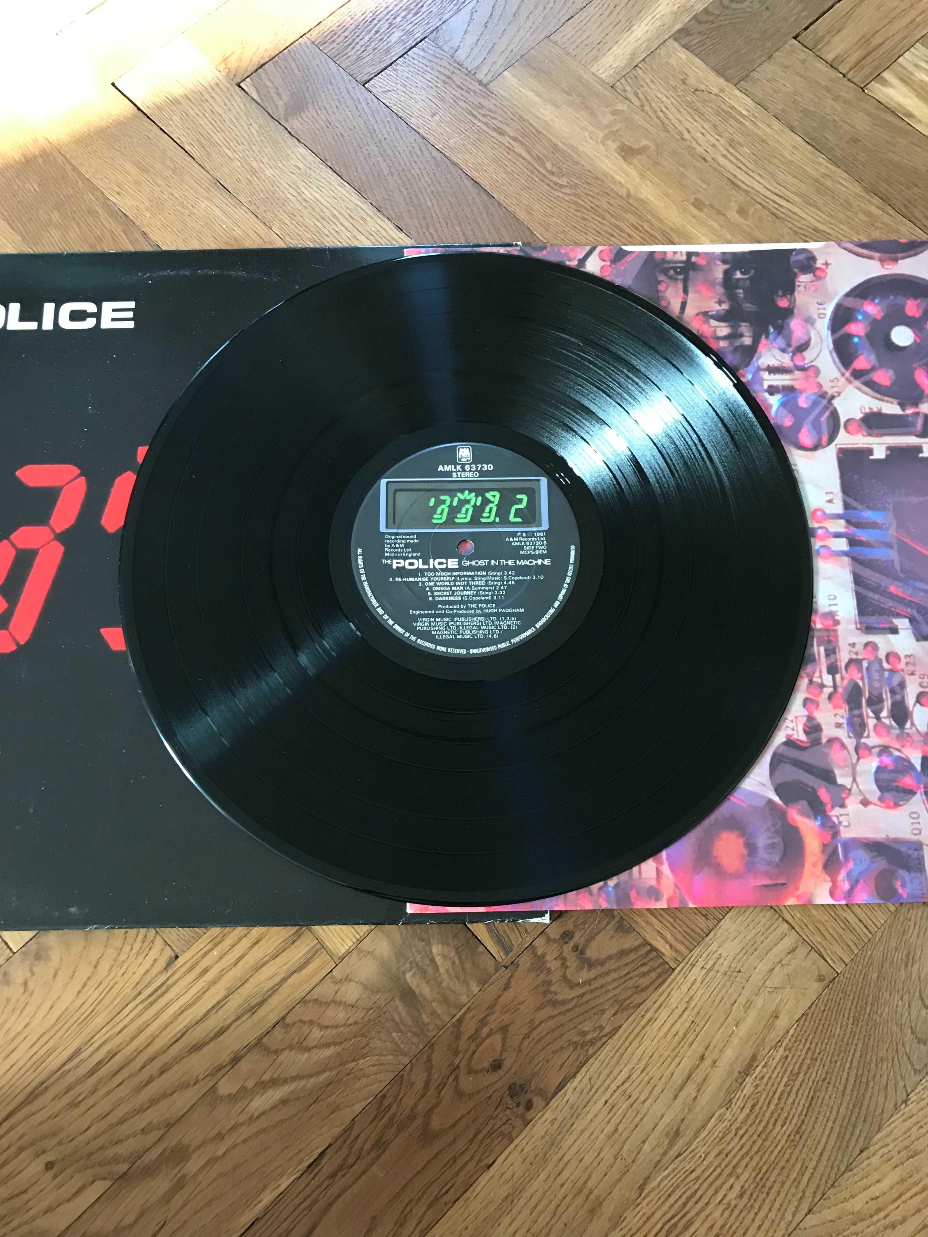 The Police  Ghost In The Machine, LP, 1981, UK, A&M Rec. AMLK63730, NM