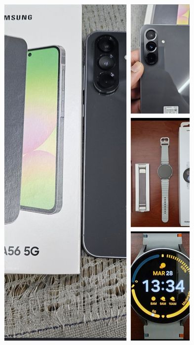 Bundle Samsung A56 + galaxy watch 7 44mm Lte