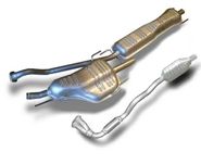 Tłumik Tłumiki do Opel Astra 2 G II 1.6 Komplet