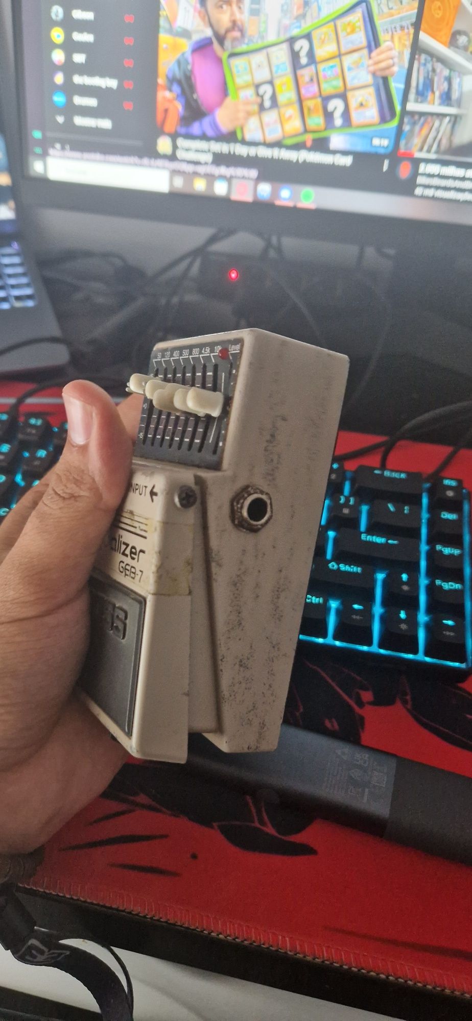 Boss Bass equalizer