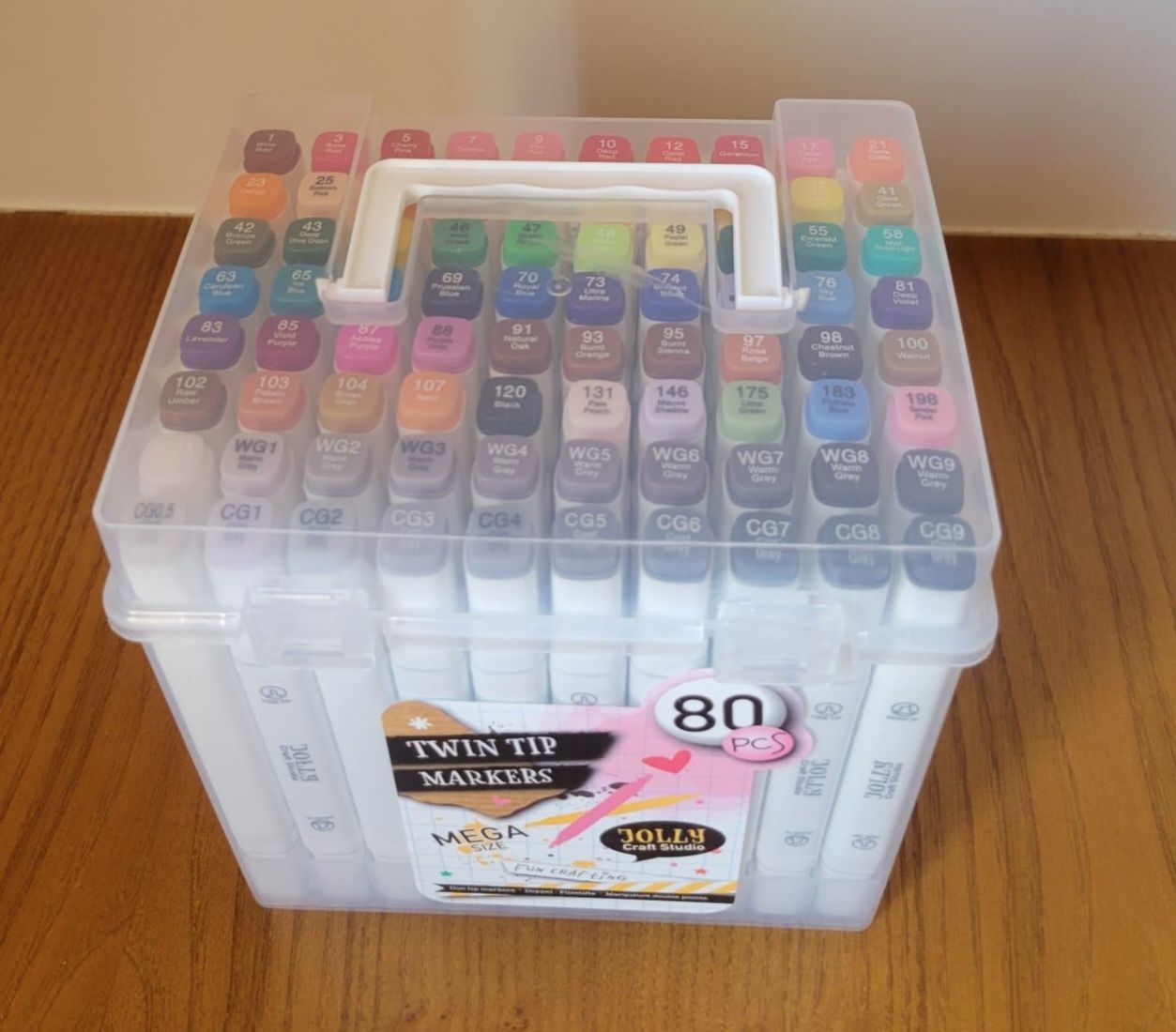 Conjunto 80 marcadores de pintura