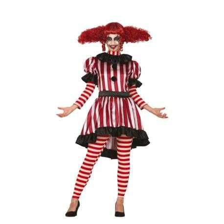 Strój straszna Pani Klaun z Horroru Halloween   r. S