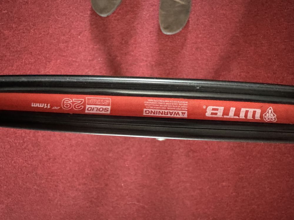Koło przednie 29” Deore XT centerlock, WTB i25mm 15x100mm