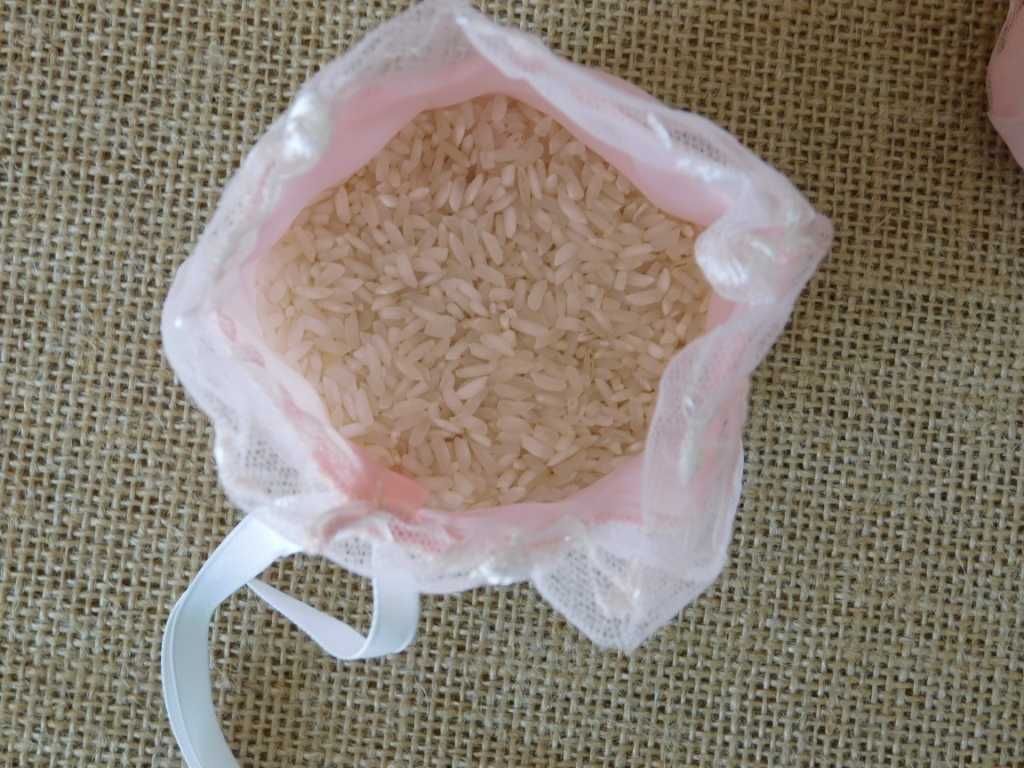 ozdobne woreczki na ryż, pieniążki