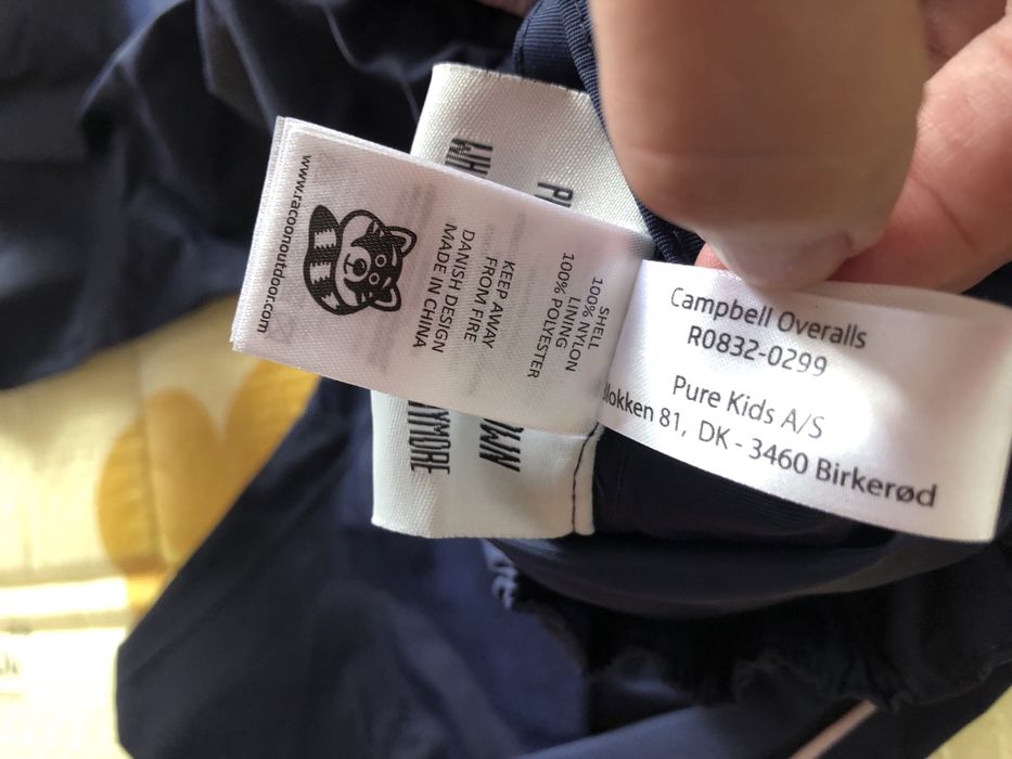 Грязепруф ,штани Racoon на хлопчика