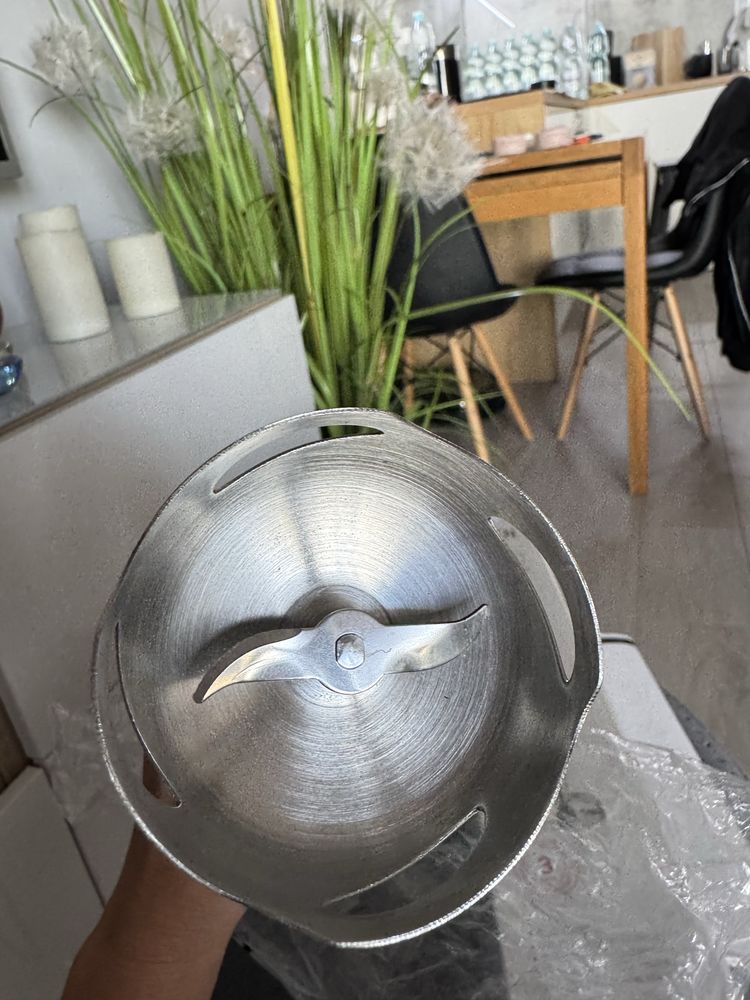 Blender ręczny miętowy Hoffen nowy blender ręczny