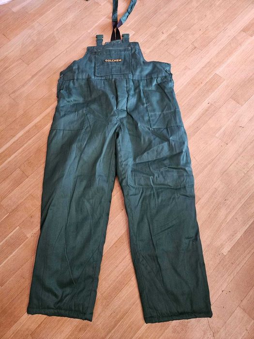 Komplet (SMO-PLUS-Master ocieplane spodnie ochronne + czapka)