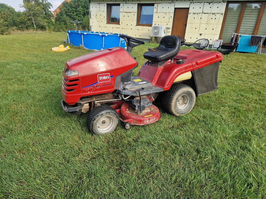 Traktorek kosiarka Toro dh 210 z koszem